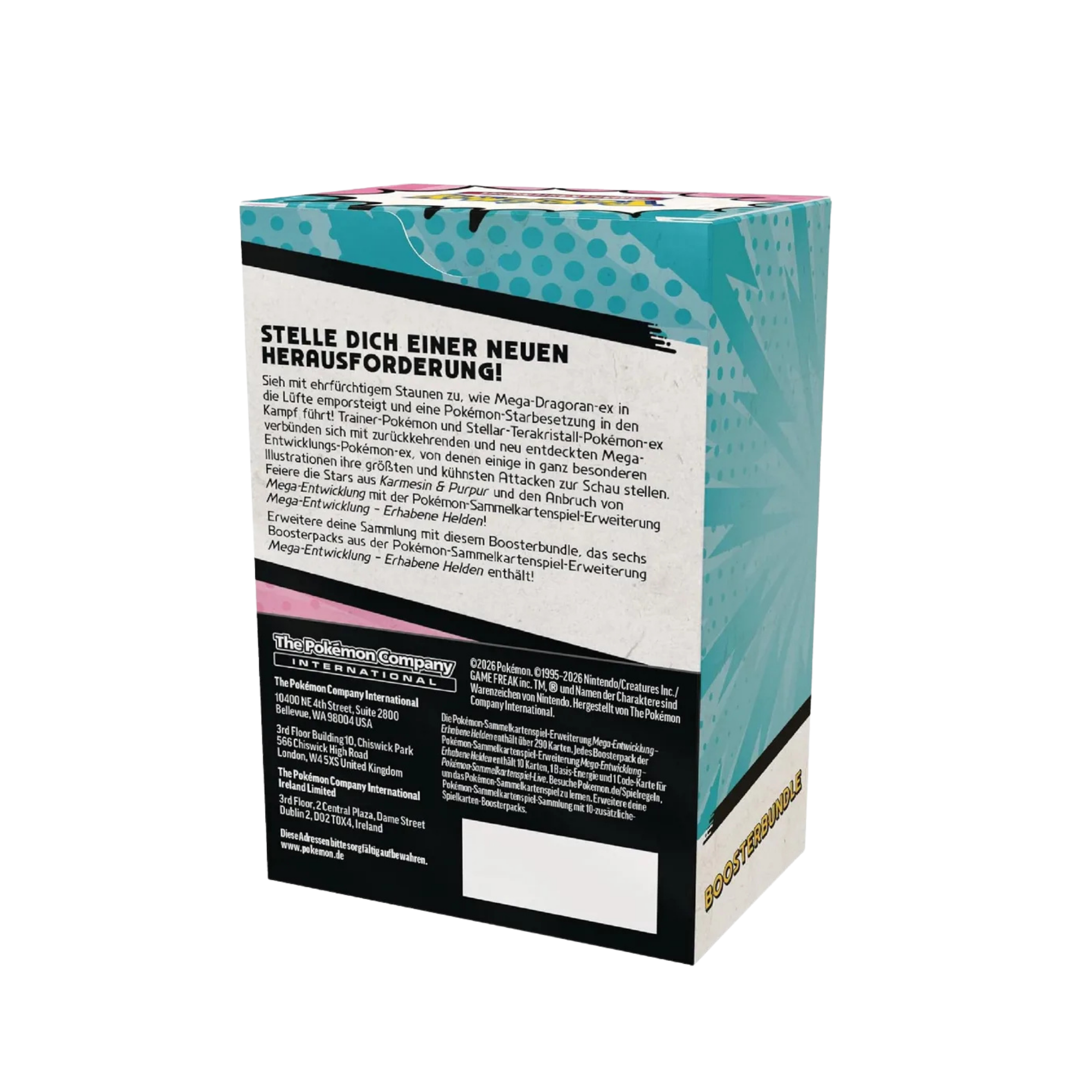 Pokémon Erhabene Helden Mega-Entwicklung Booster Bundle