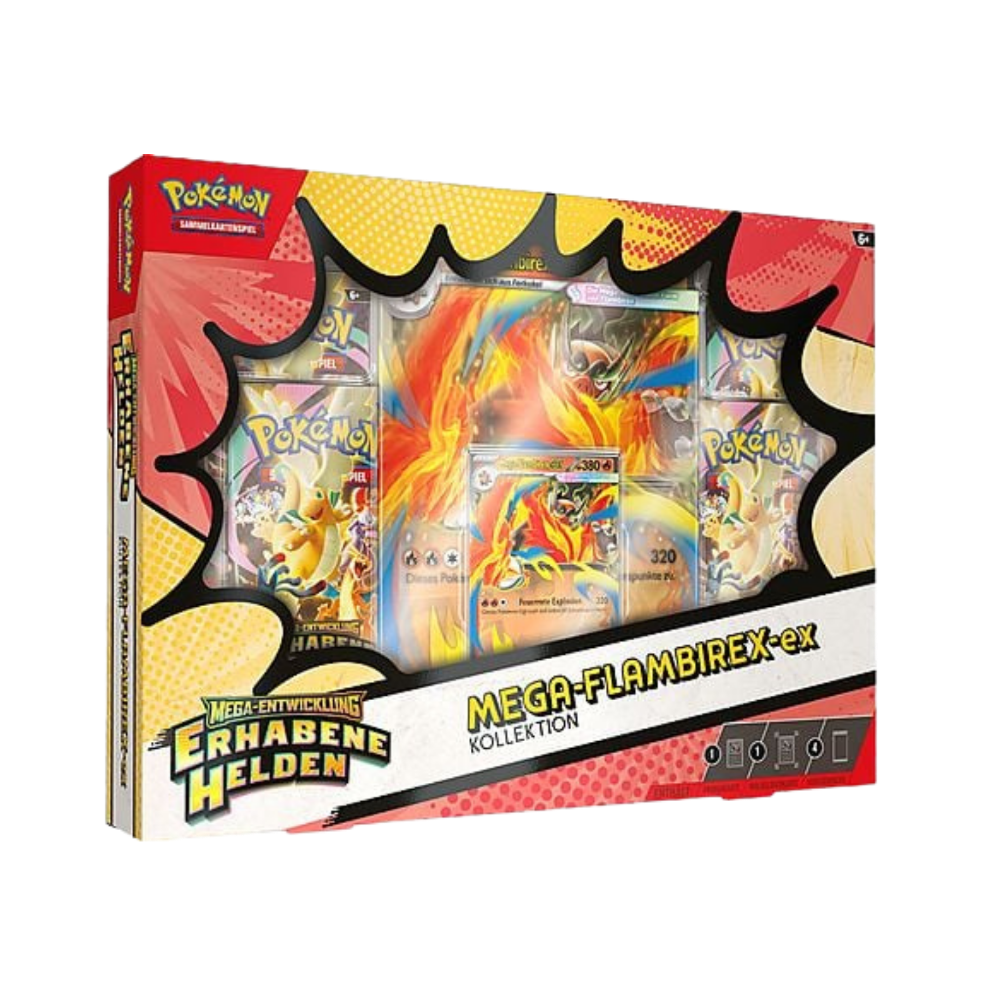 Pokémon Erhabene Helden Mega EX Kollektion