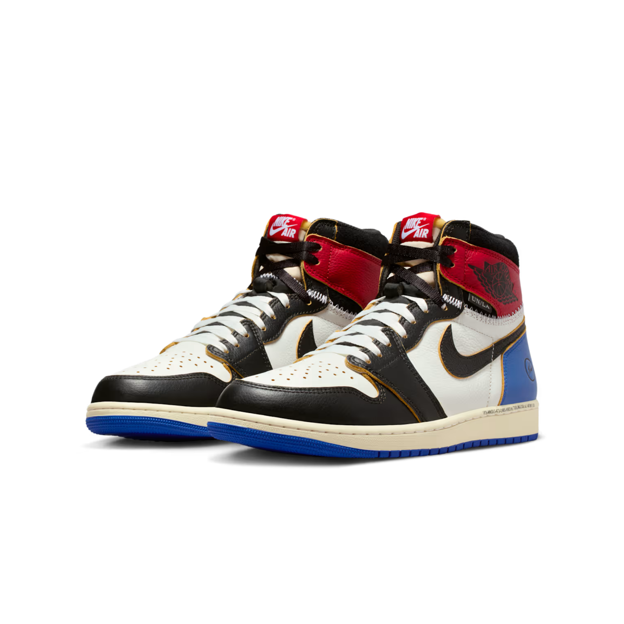 Air Jordan 1 Retro High OG SP Fragment x Union LA Varsity Red Sport Royal - IO7847-002