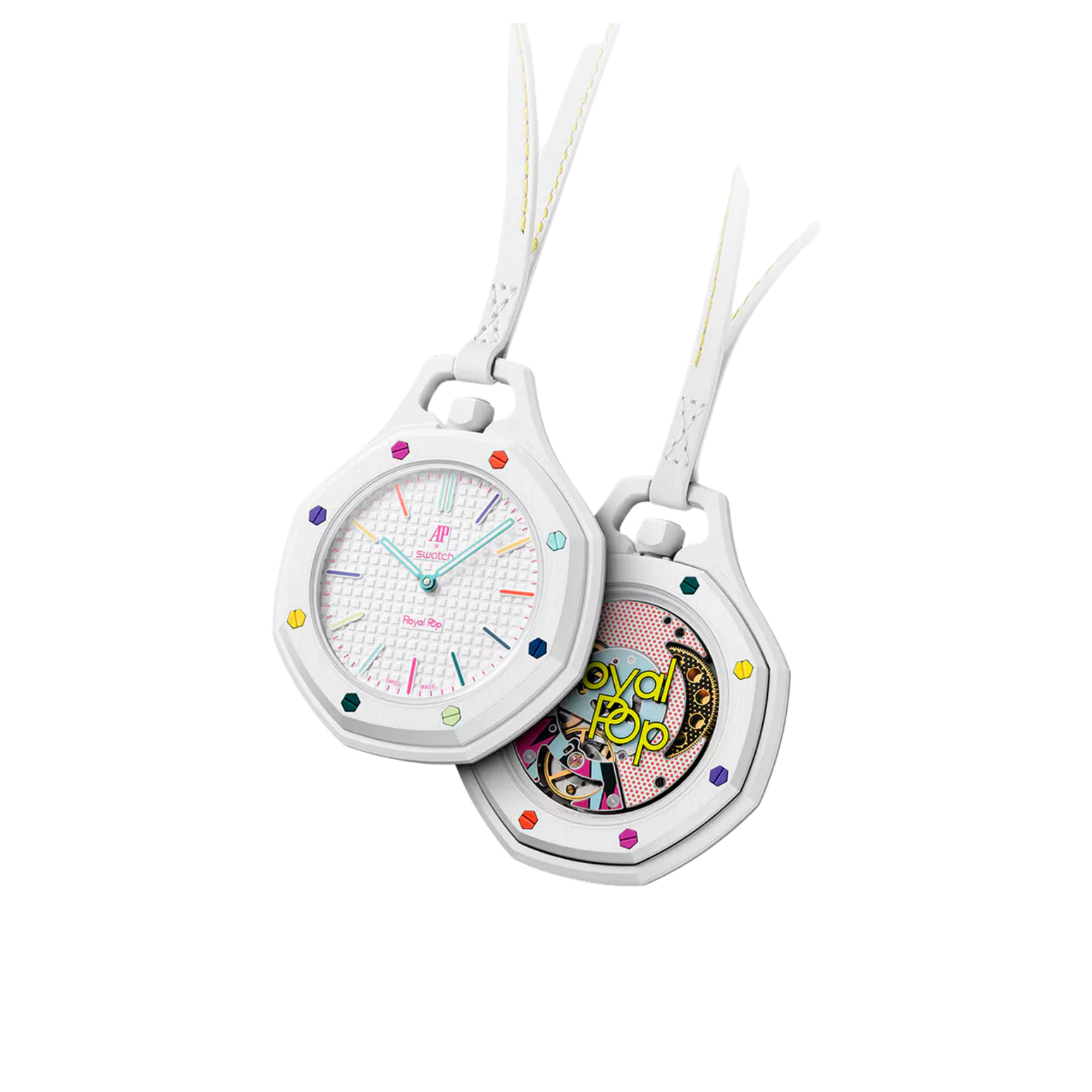 Swatch x AP Royal Pop Huit Blanc (Weiß)