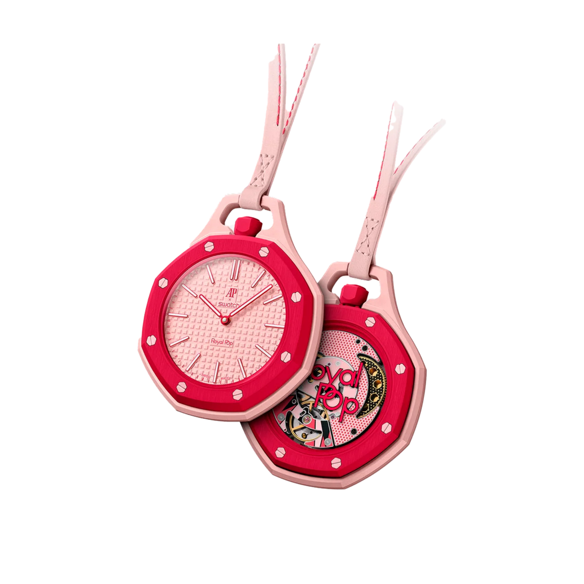 Swatch x AP Royal Pop Otto Rosso (Rot/Pink)