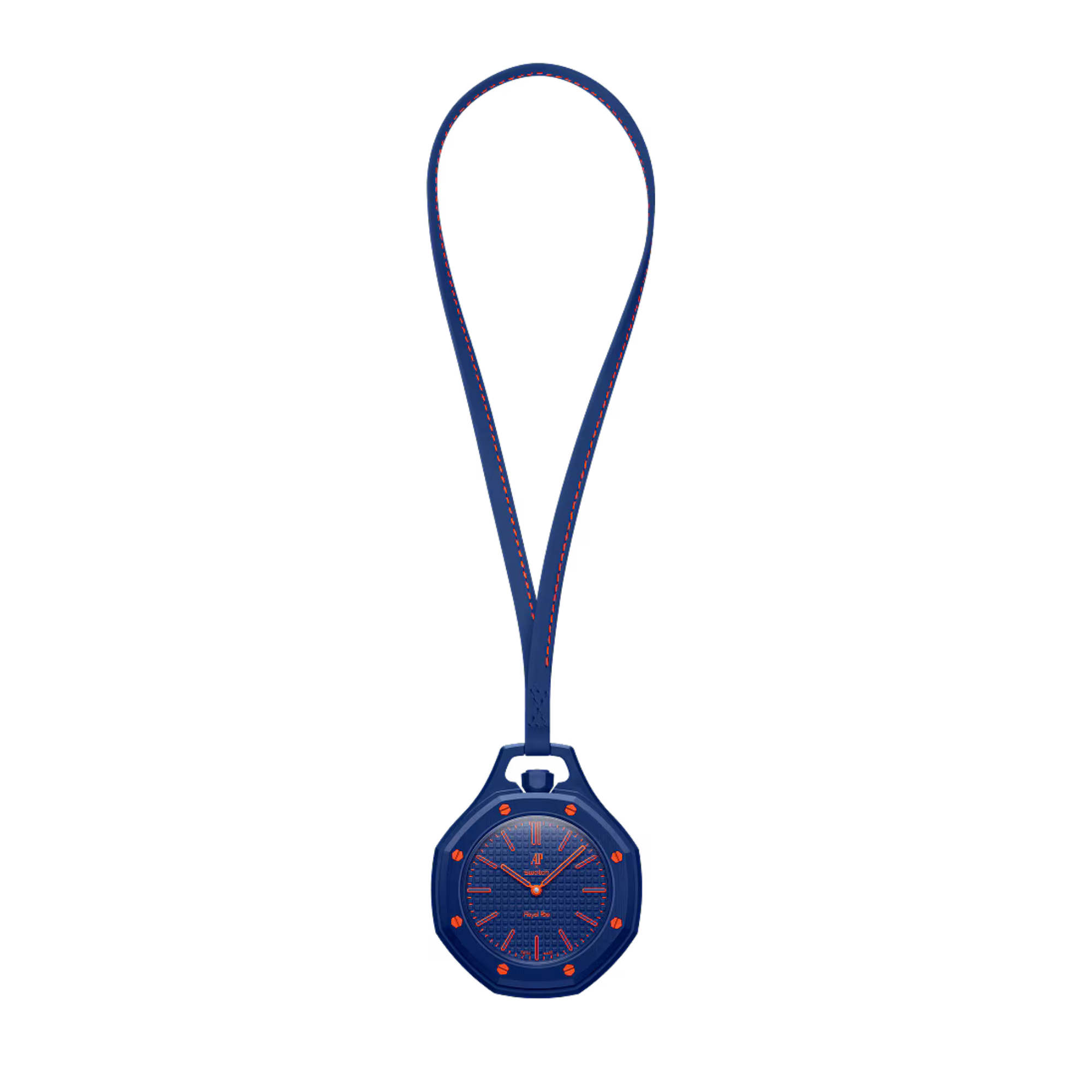 Swatch x AP Royal Pop Orenji Hachi (Marineblau)