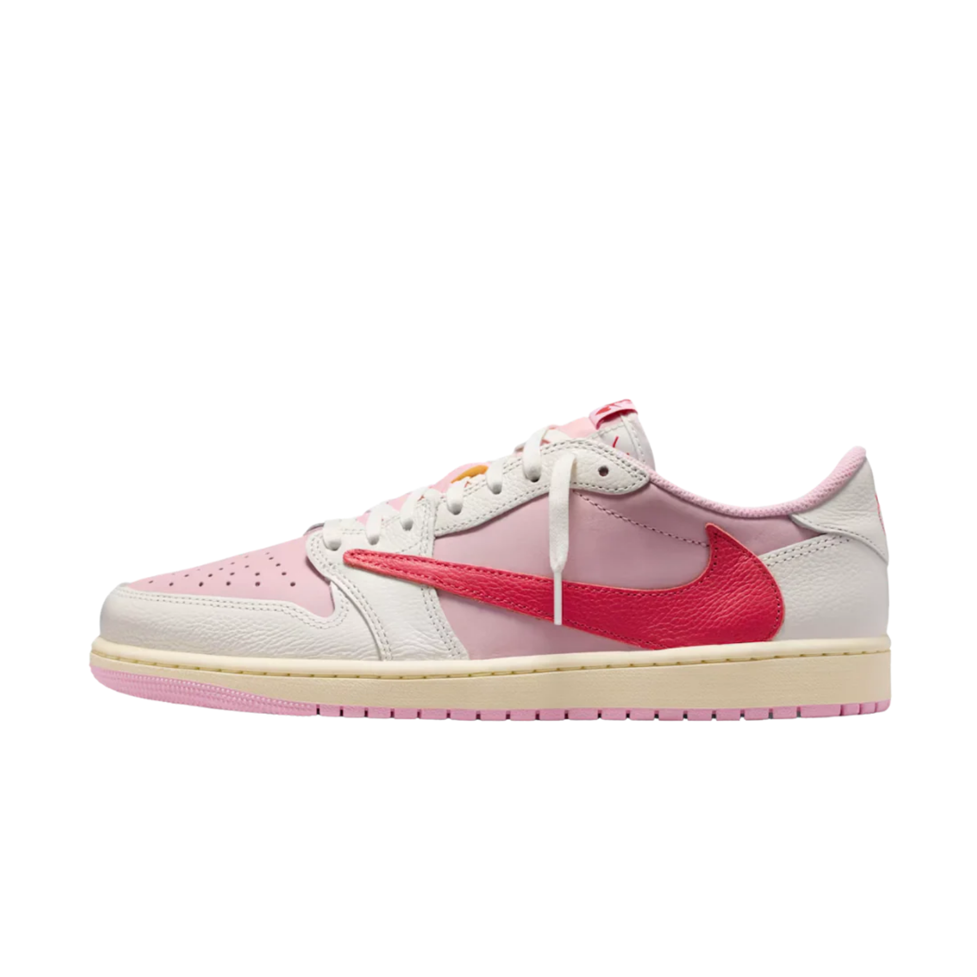 Nike Air Jordan 1 Retro Low OG SP Travis Scott Sail Tropical Pink
