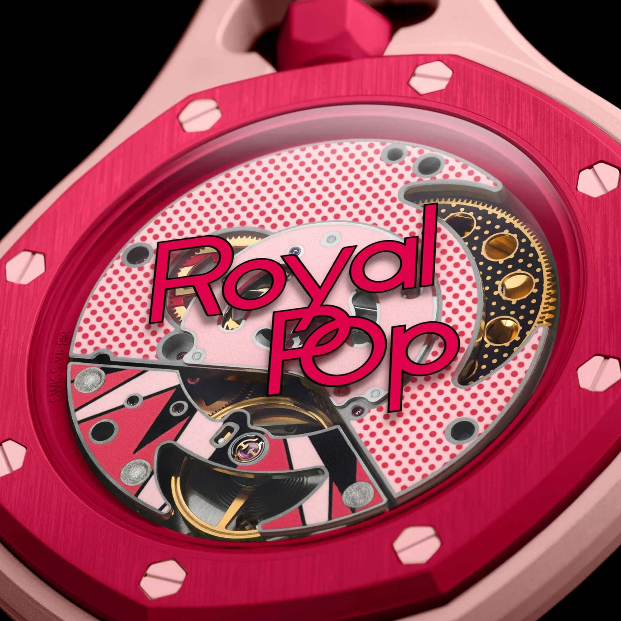 Swatch x AP Royal Pop Otto Rosso (Rot/Pink)