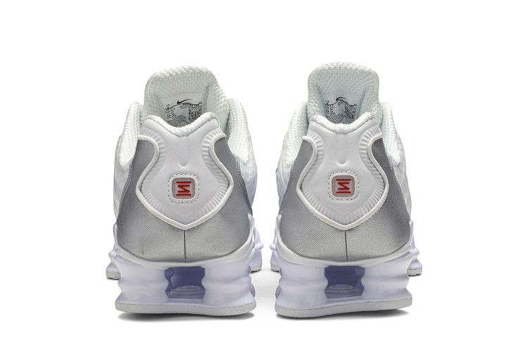 Shox TL White Metallic Silver Max Orange - AR3566-100