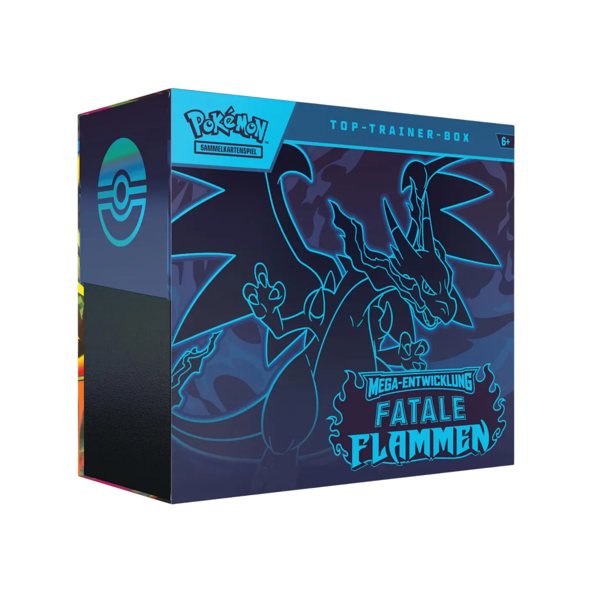 Pokémon Fatale Flammen Top Trainer Box Mega Entwicklung
