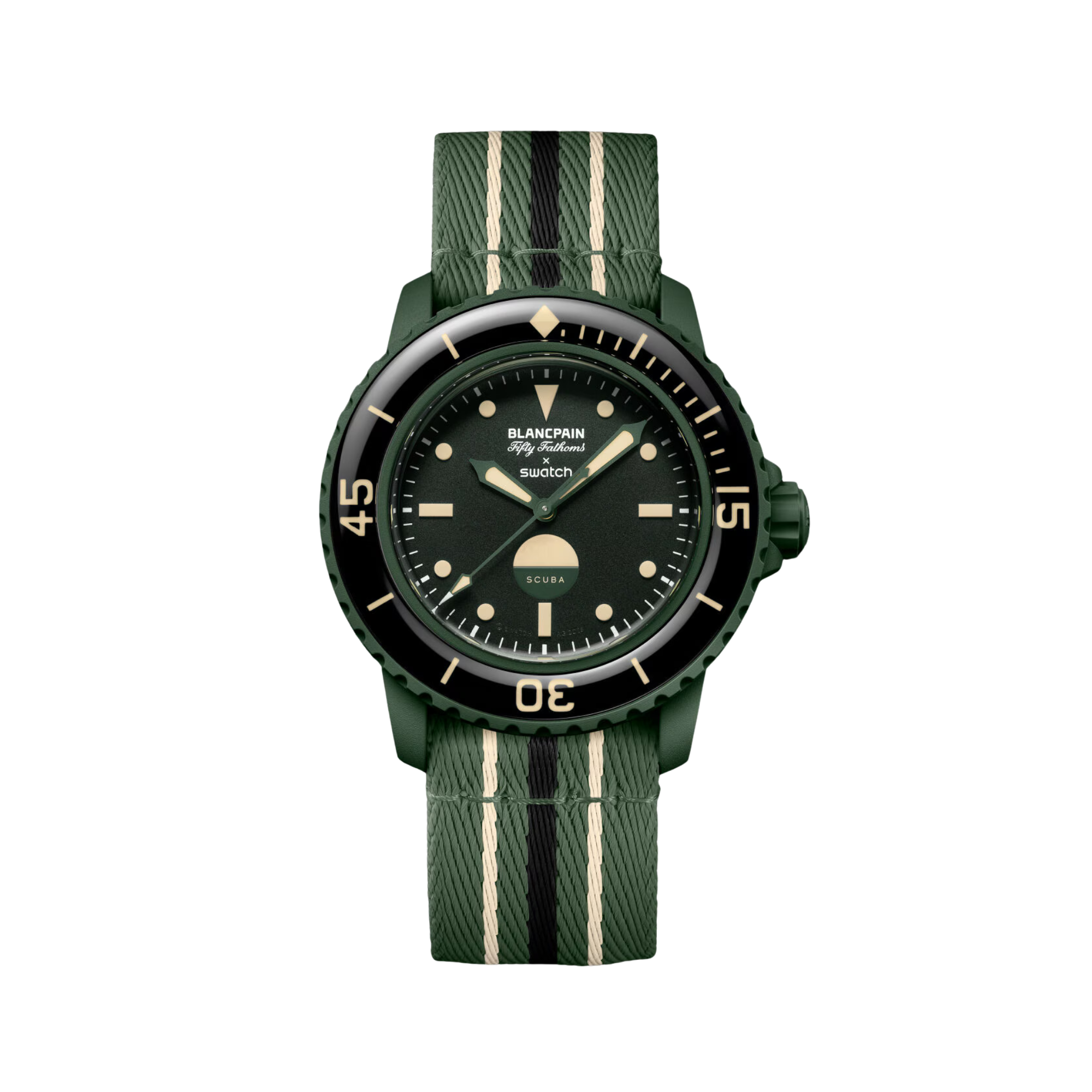 Blancpain x Swatch Scuba Fifty Fathoms Green Abyss