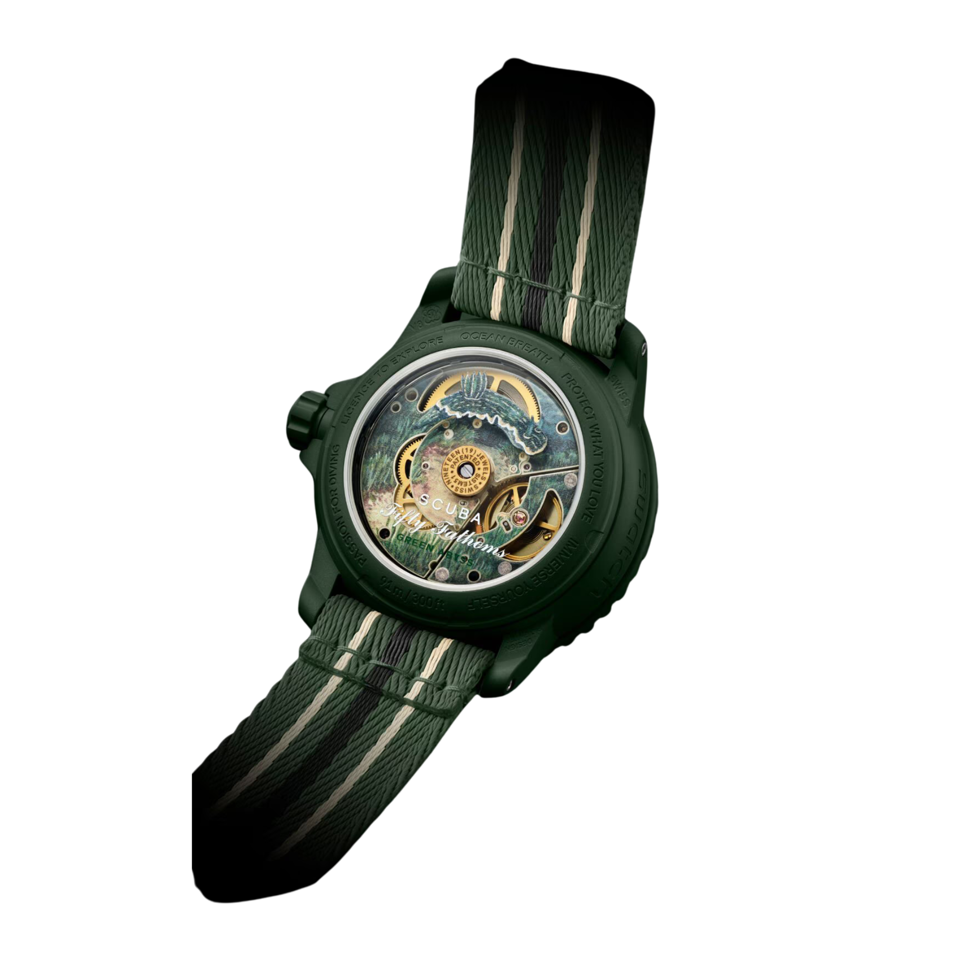 Blancpain x Swatch Scuba Fifty Fathoms Green Abyss