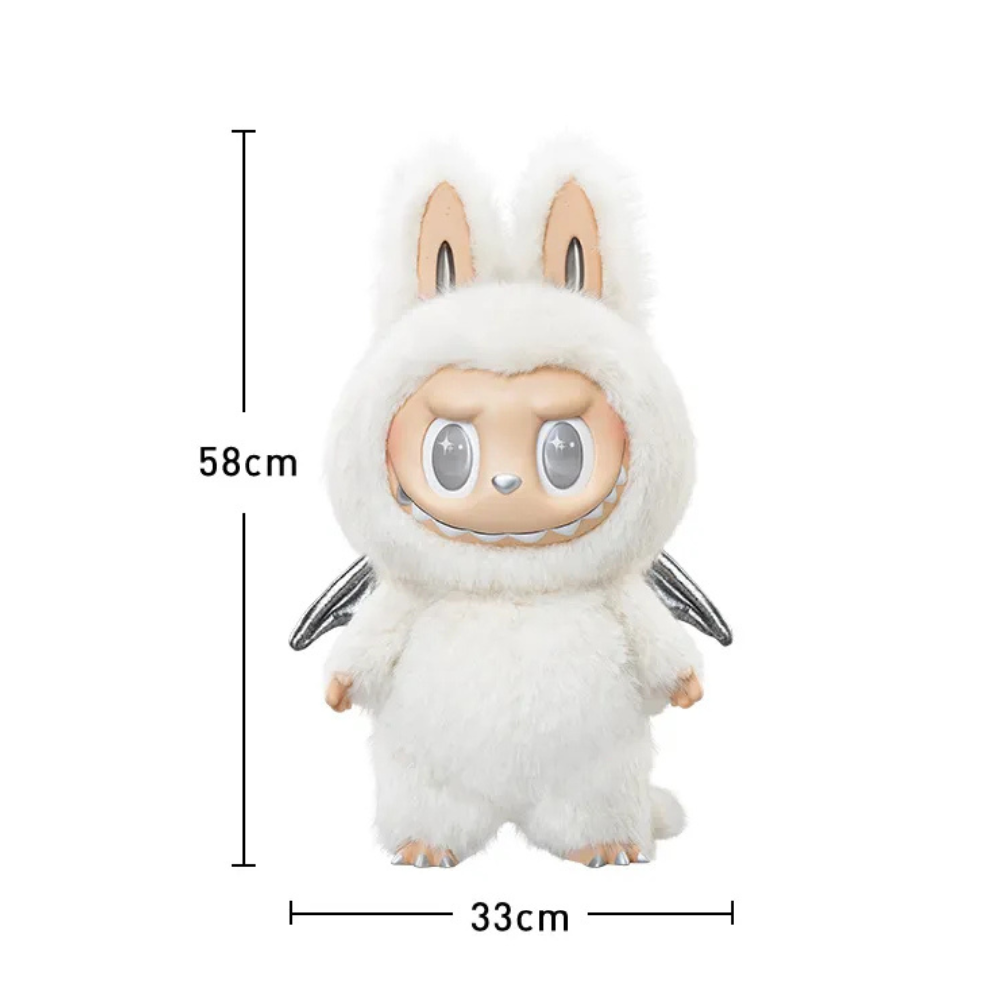 Pop Mart Labubu The Monsters Zimomo Angel In Clouds Figur