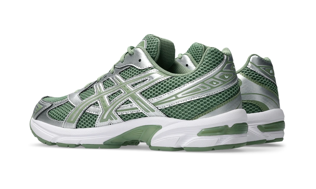 ASICS Gel-1130 Swamp Green Silver (1203A842-300) – Seitenansicht innen | Rarus