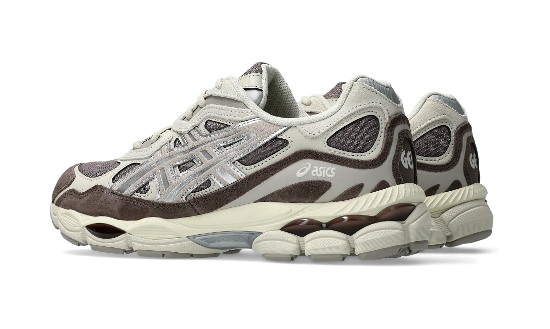 ASICS Gel-NYC Cocoa Powder Pure Silver (1203A739-200) – Seitenansicht innen | Rarus