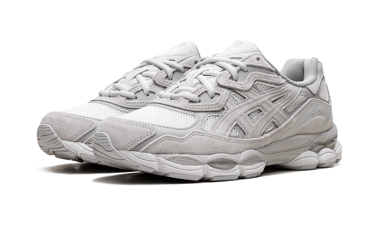 ASICS Gel-NYC Cream Cloud Grey (1203A663-101) – Vorderansicht | Rarus