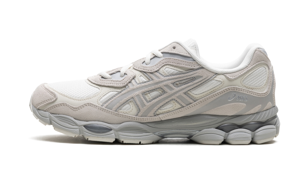 ASICS Gel-NYC Cream Grey (1203A739-100) – Seitenansicht außen | Rarus