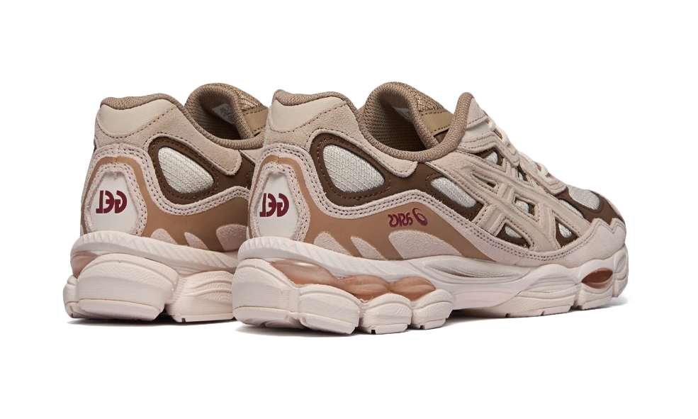 ASICS Gel-NYC Mineral Beige (1203A739-251) – Rückansicht | Rarus