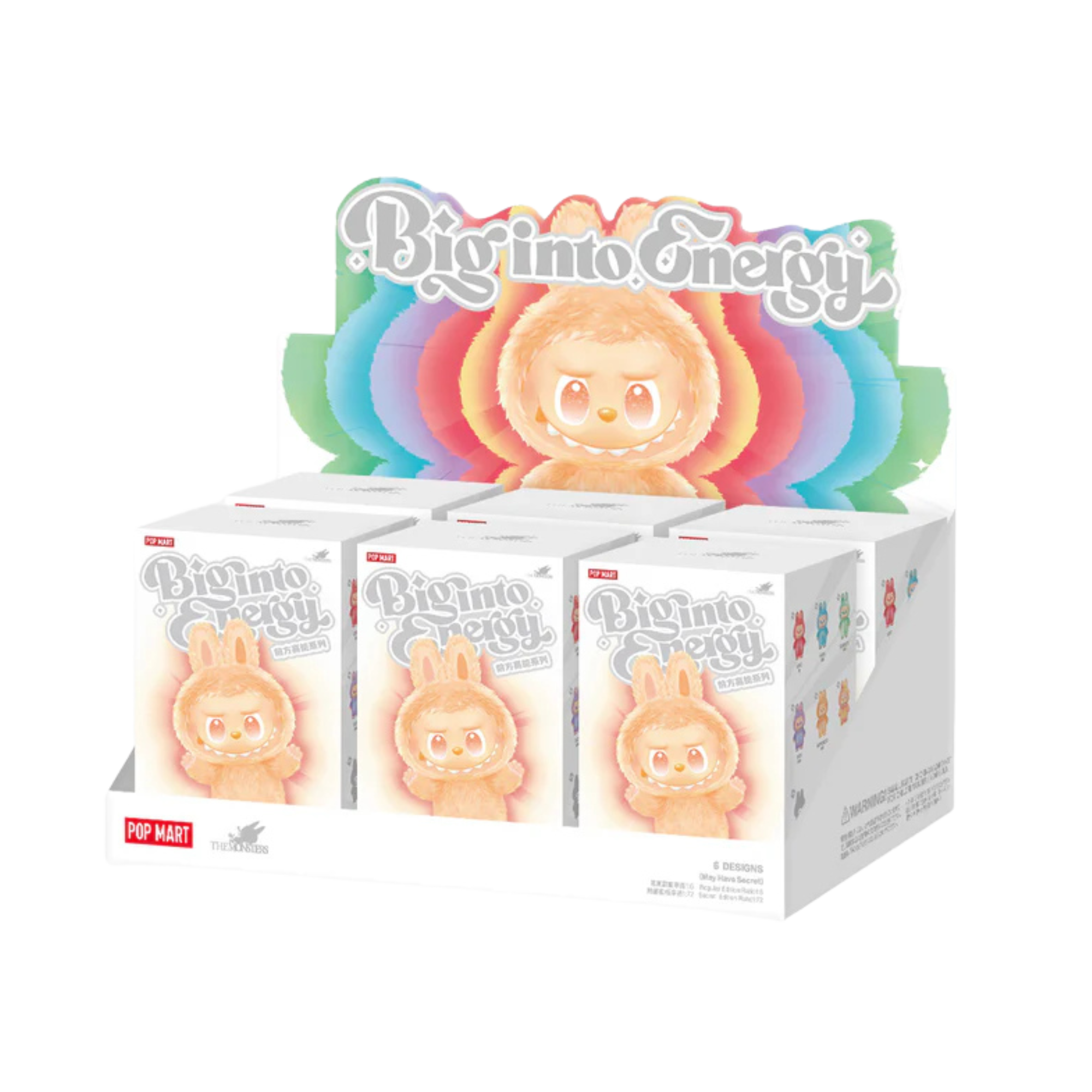 Pop Mart Labubu The Monsters Big Into Energy Vinyl Plush Mystery Box