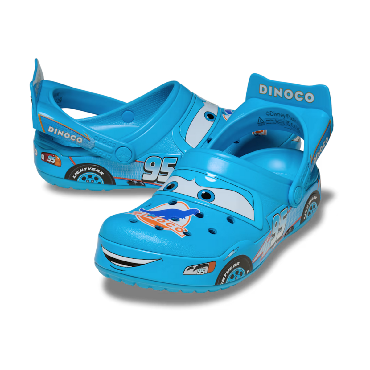 Cars Crocs Lightning McQueen Dinoco