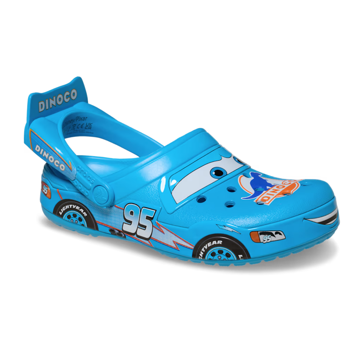 Cars Crocs Lightning McQueen Dinoco
