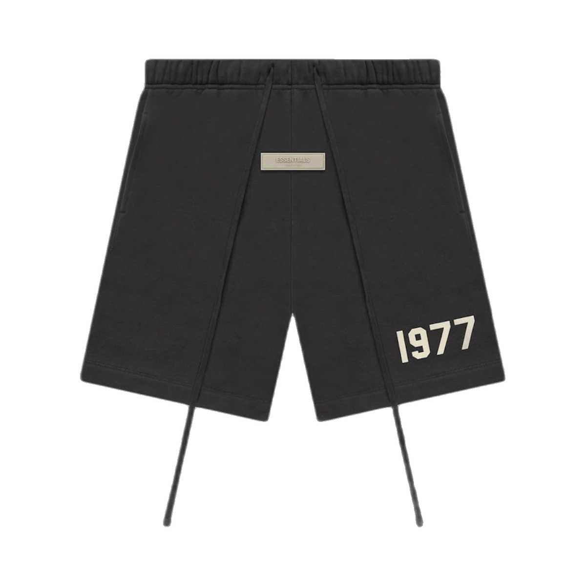 Fear of God Essentials 1977 Shorts Iron – Vorderansicht | Rarus