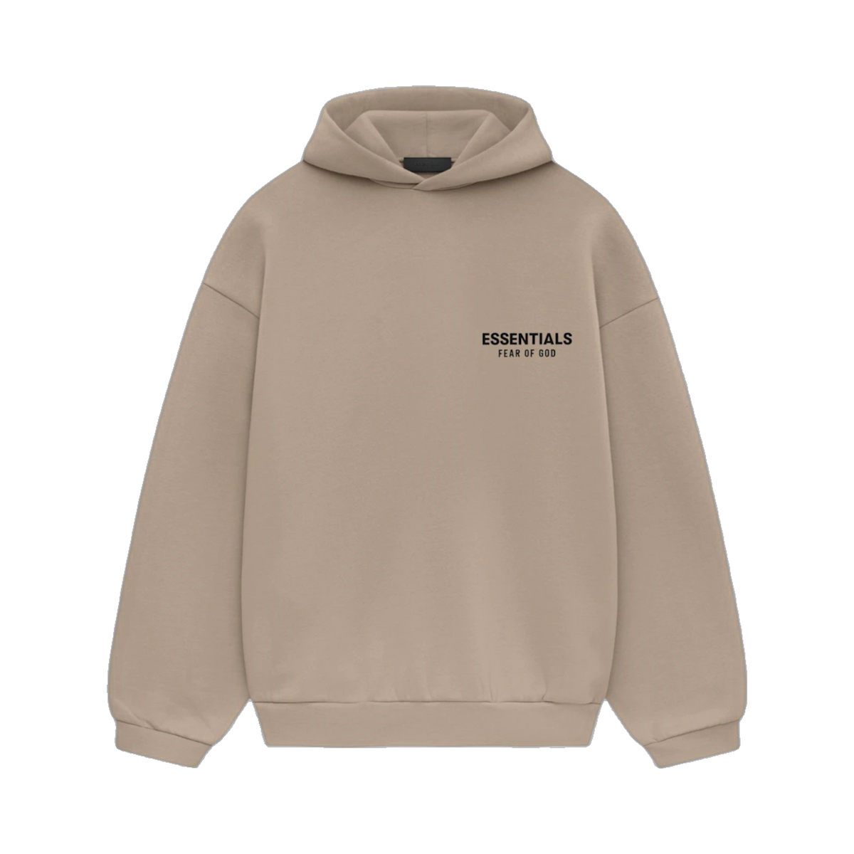 Fear of God Essentials Hoodie Desert Sand – Vorderansicht | Rarus