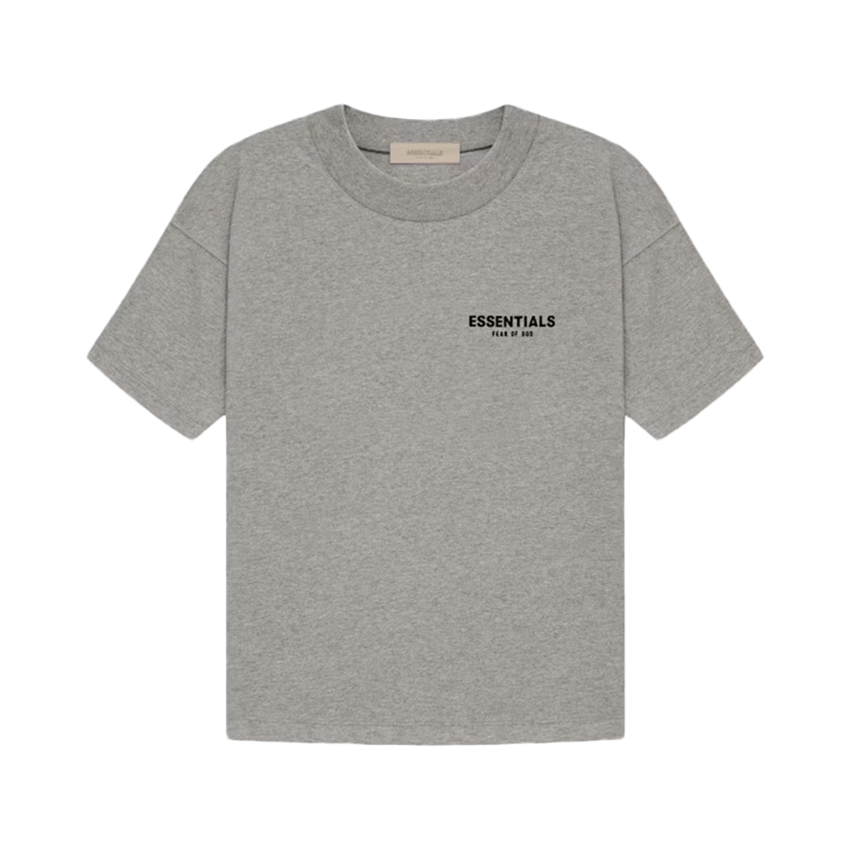 Fear of God Essentials T-Shirt Dark Oatmeal – Vorderansicht | Rarus