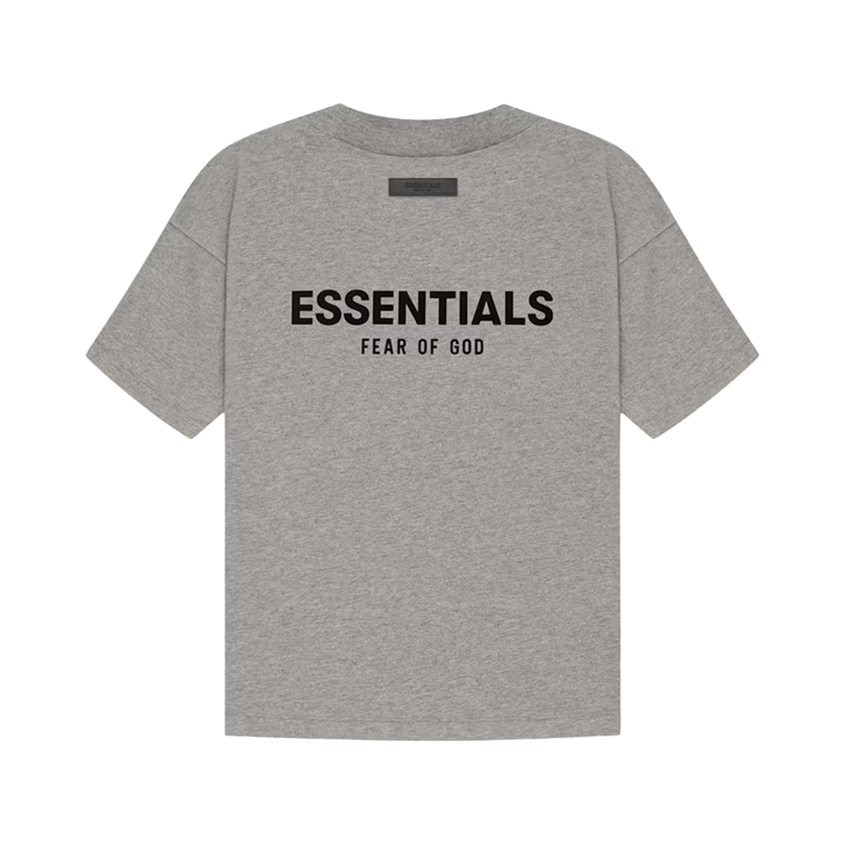 Fear of God Essentials T-Shirt Dark Oatmeal – Rückansicht | Rarus
