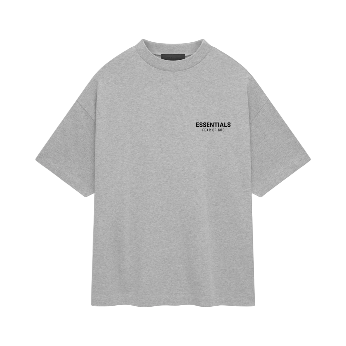Fear of God Essentials T-Shirt Light Heather Gray – Vorderansicht | Rarus
