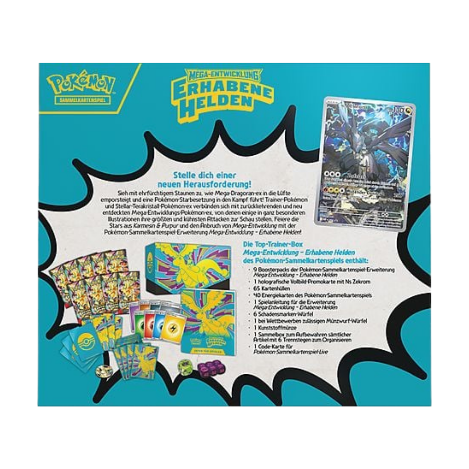 Pokémon Erhabene Helden Top-Trainer-Box