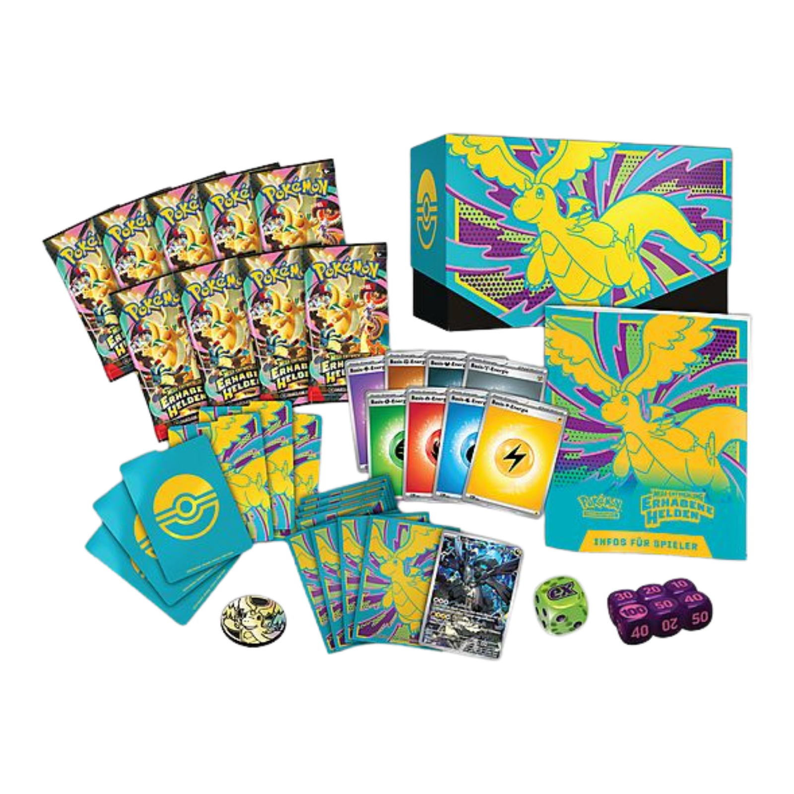 Pokémon Erhabene Helden Top-Trainer-Box