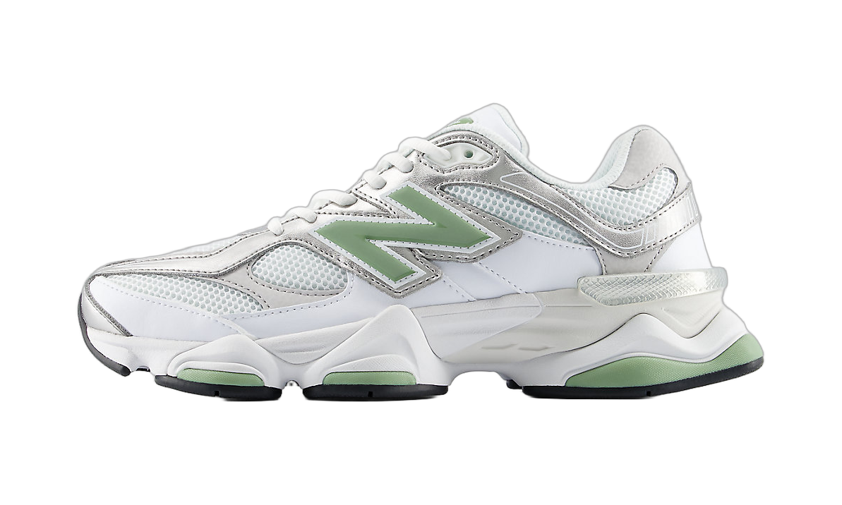 New Balance 9060 White Oregano (U90603B6) – Seitenansicht außen | Rarus