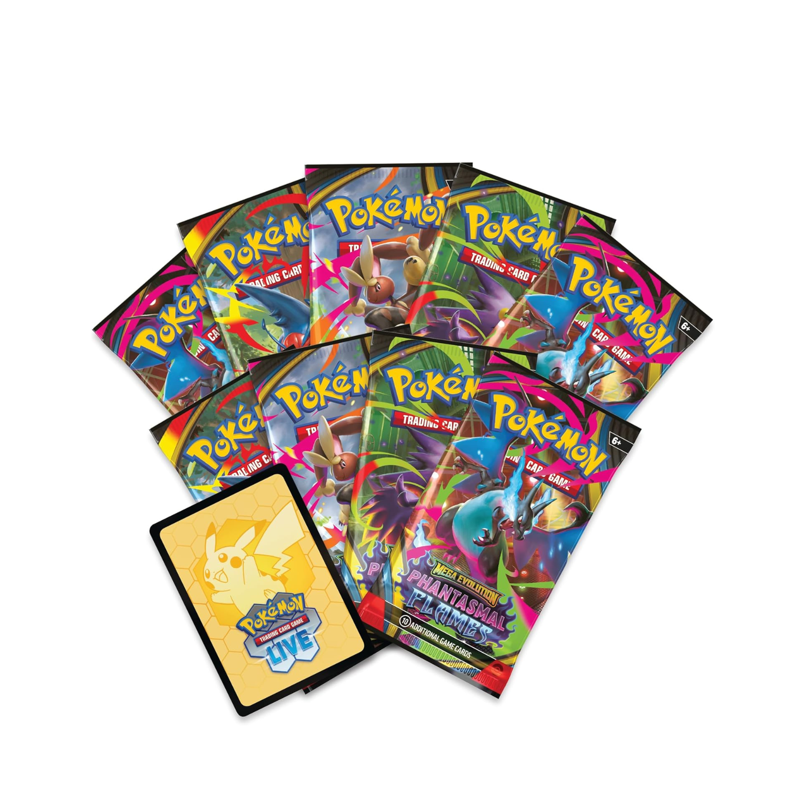 Pokémon Phantasmal Flames Elite Trainer Box (Englisch)