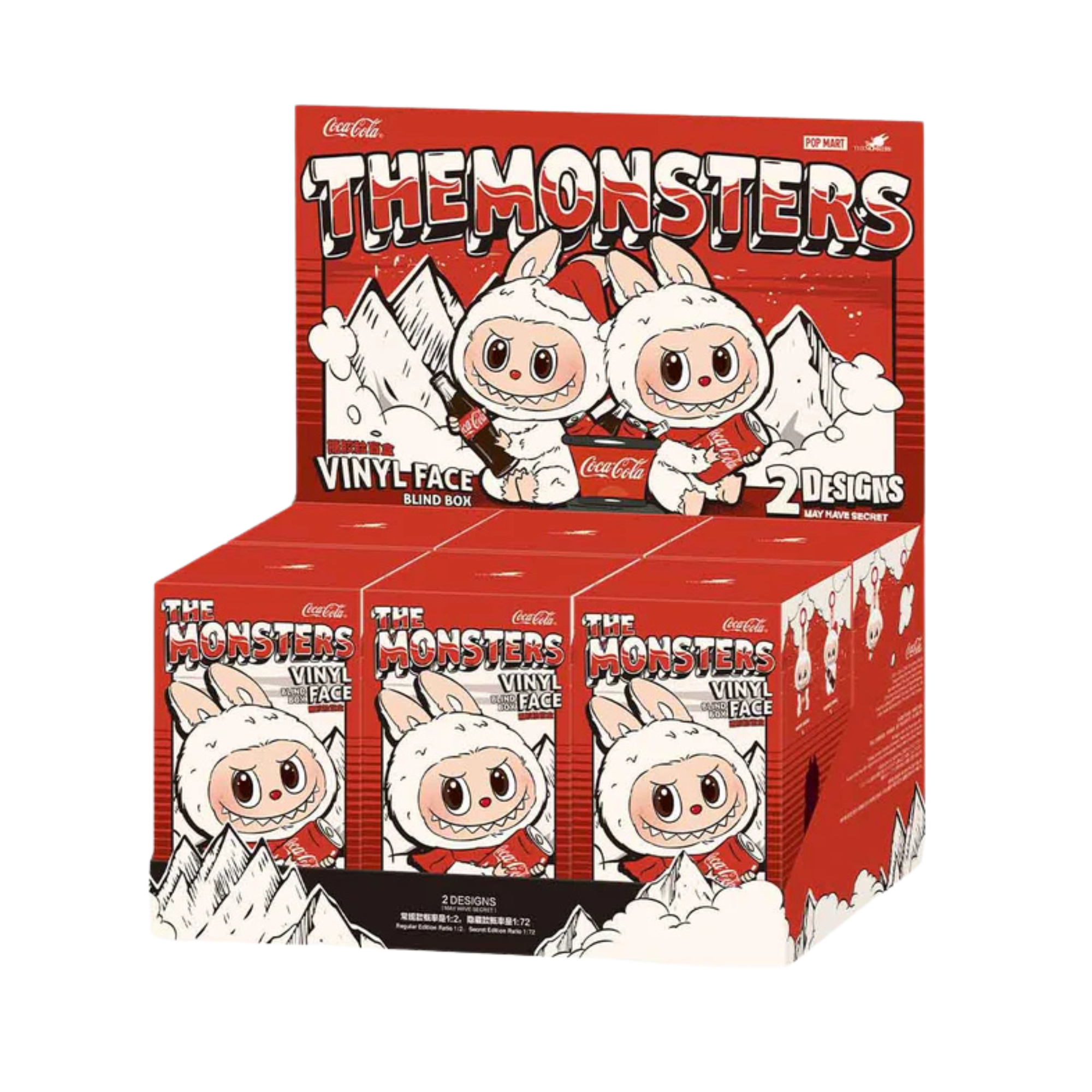 Pop Mart Labubu The Monsters Coca-Cola Vinyl Plush Mystery Box