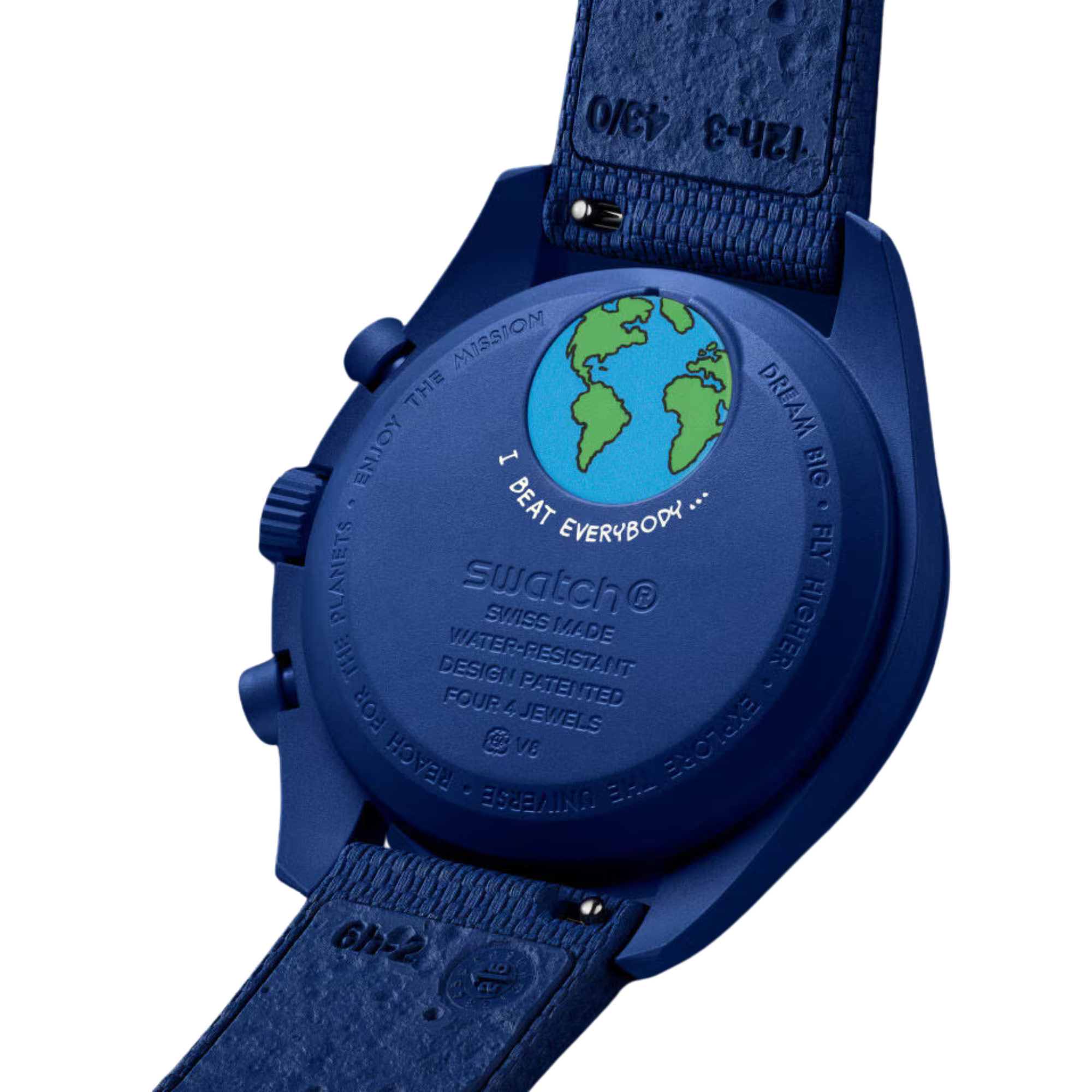 Swatch x Omega Moonswatch Mission To Earthphase Moonshine Gold (Jäger-Vollmond)