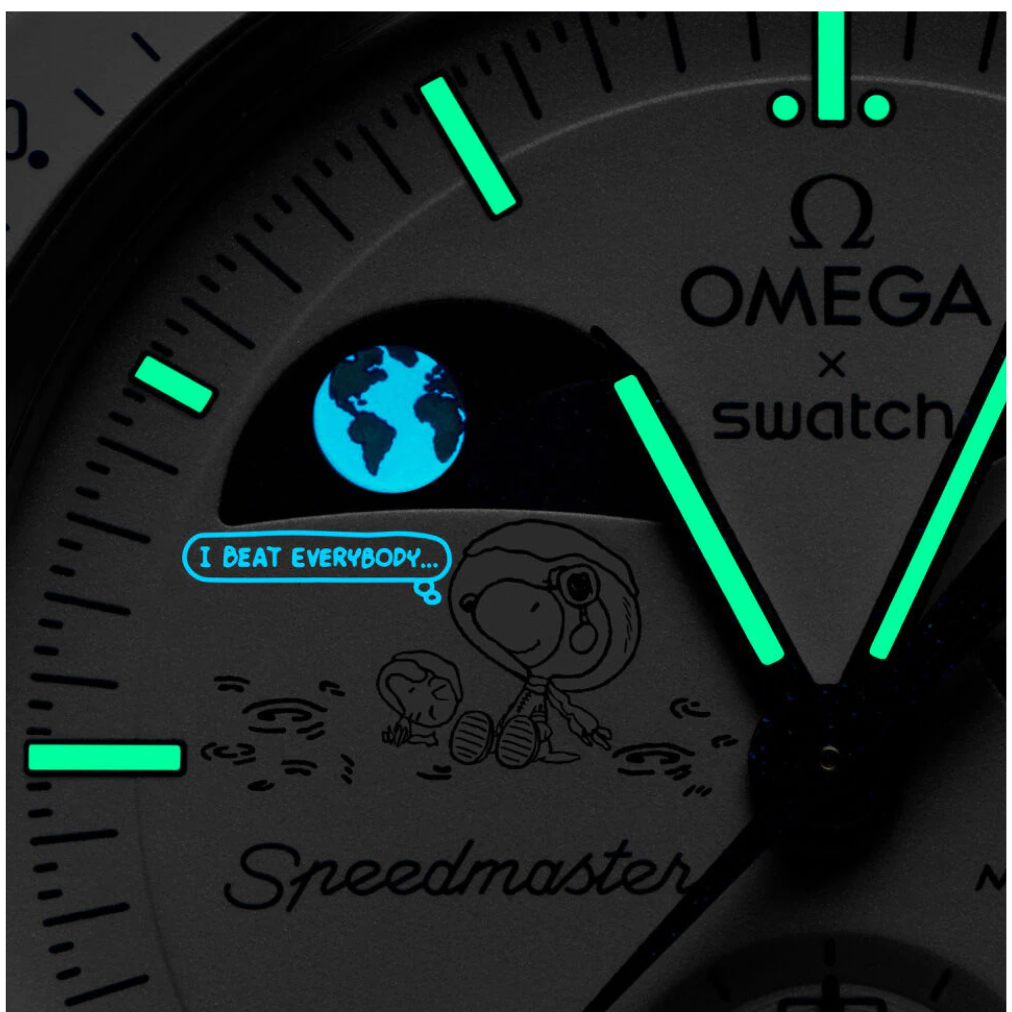 Swatch x Omega Moonswatch Mission To Earthphase Moonshine Gold (Cold Moon)