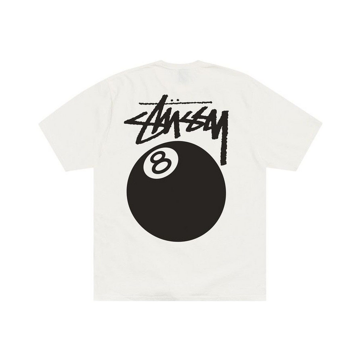 Stussy 8 Ball Tee Natural (1905022-NATU) – Rückansicht | Rarus