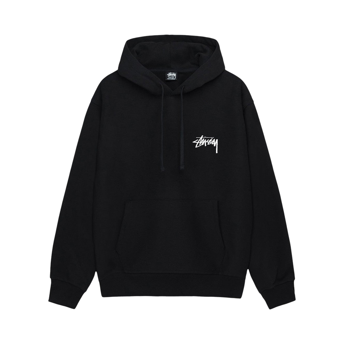 Stussy Cherries Hoodie Black (1925066-BLAC) – Vorderansicht | Rarus