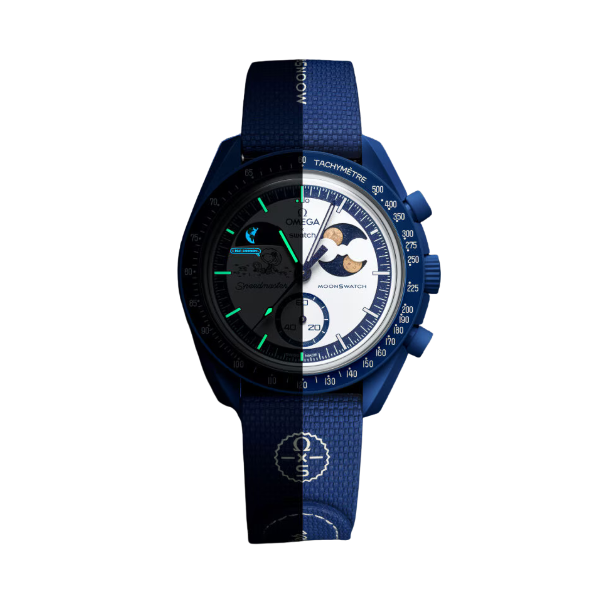 Swatch x Omega Moonswatch Mission To Earthphase Moonshine Gold