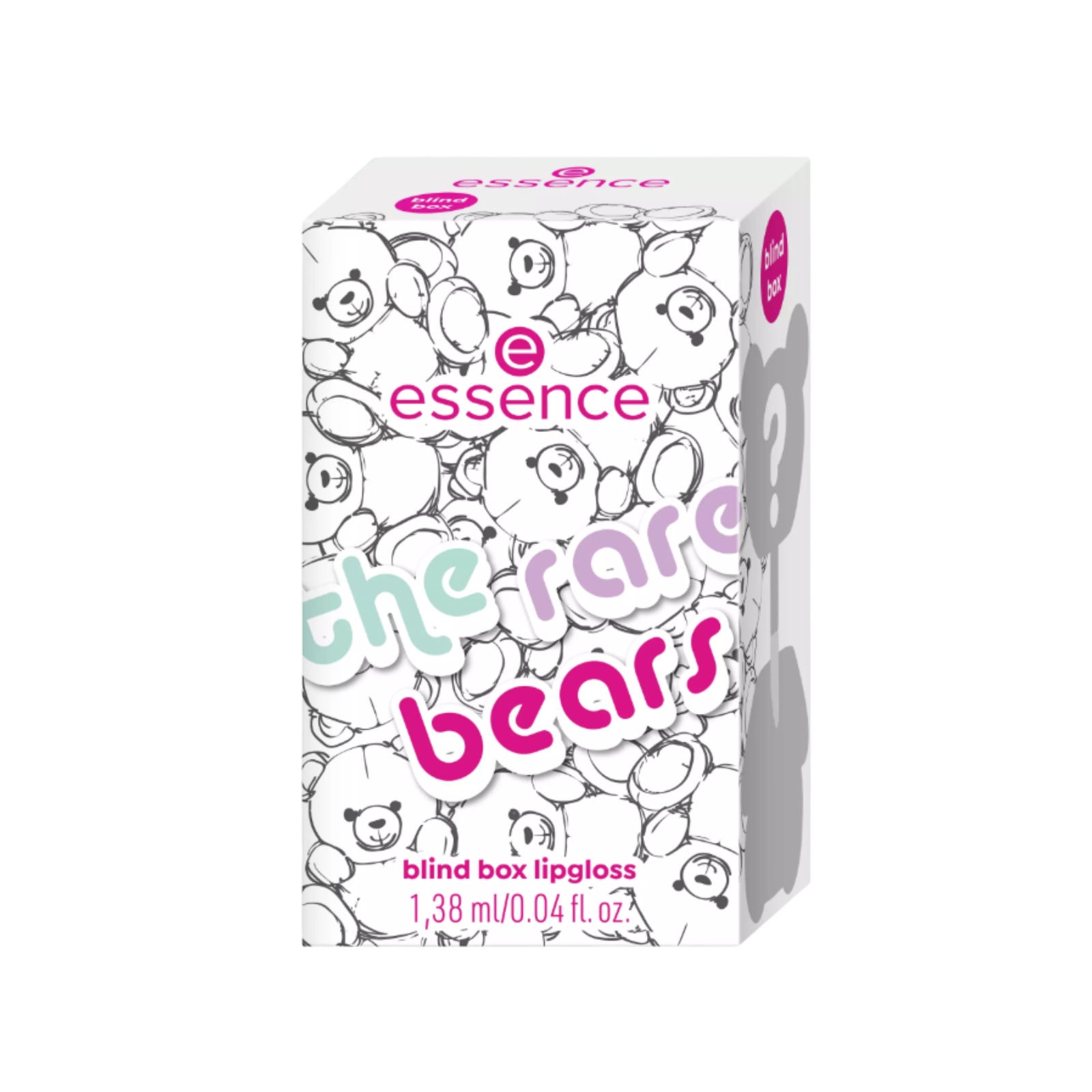 Essence The Rare Bears Lipgloss Blind Box, 1,38ml