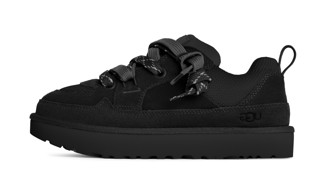 UGG Lowmel Lo Black (1168890-BLK) – Seitenansicht außen | Rarus