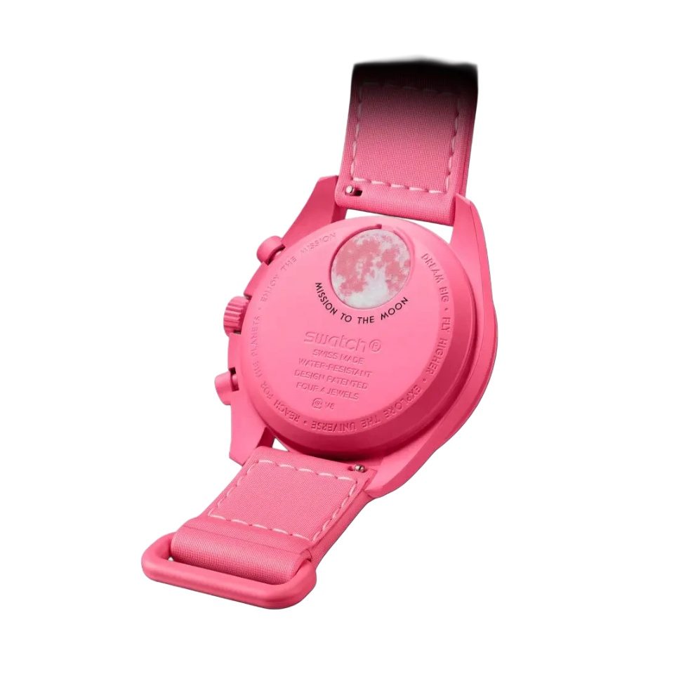 Swatch x Omega Moonswatch Mission To The Pink Moonphase