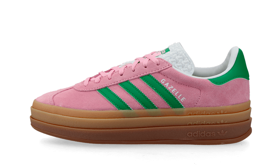 Adidas Adidas Gazelle Bold True Pink Green Cloud White - IE0420