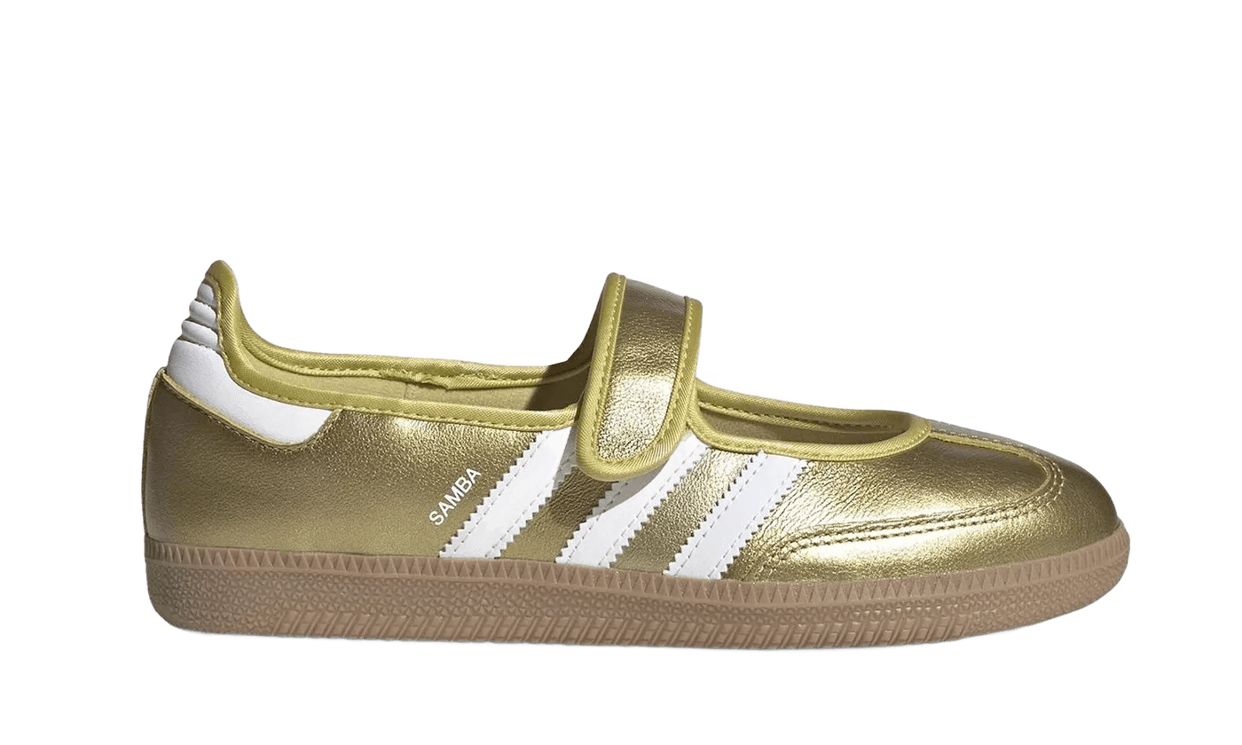 Adidas Samba Jane Gold Metallic White - IH6599