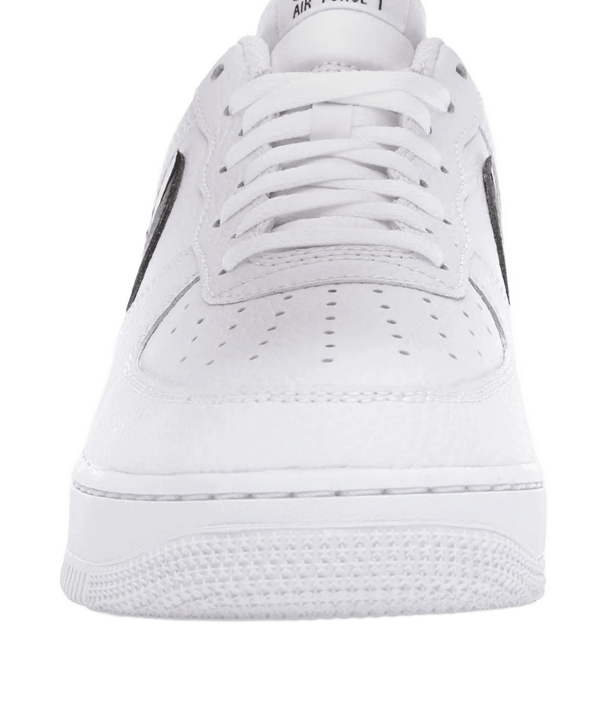 Nike Air Force 1 Low '07 White Black Pebbled Leather - CT2302-100