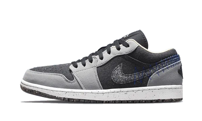 Air Jordan Air Jordan 1 Low Crater Black Grey - DM4657-001
