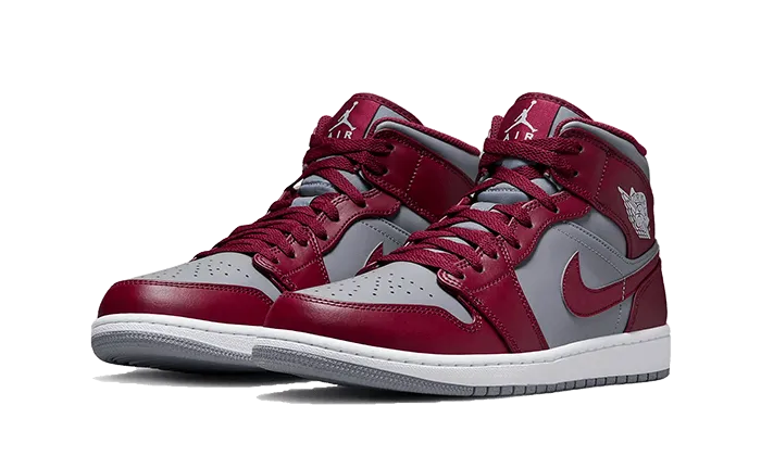 Air Jordan Air Jordan 1 Mid Cherrywood Red - DQ8426-615 / DQ8423-615