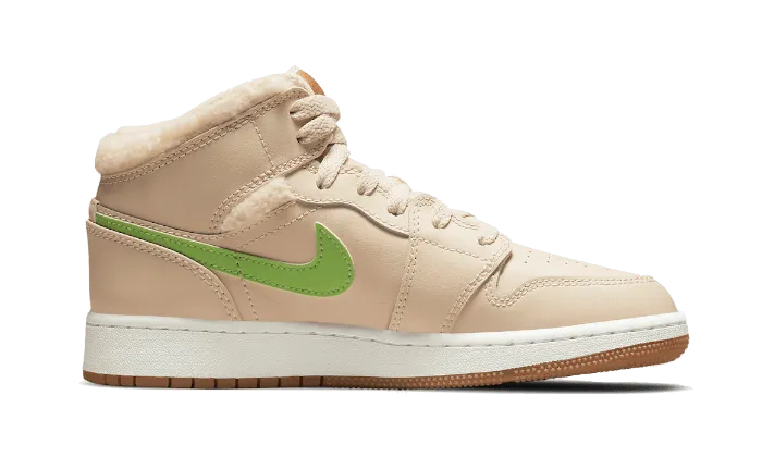 Air Jordan Air Jordan 1 Mid Fleece Pearl White - DO2207-264