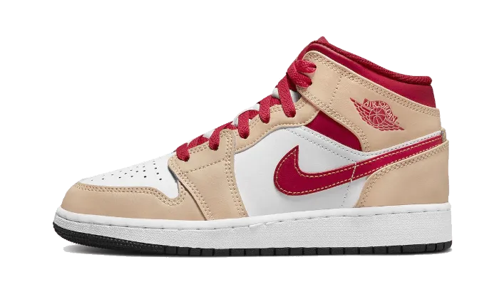 Air Jordan 1 Mid Onyx Curry - 554724-201