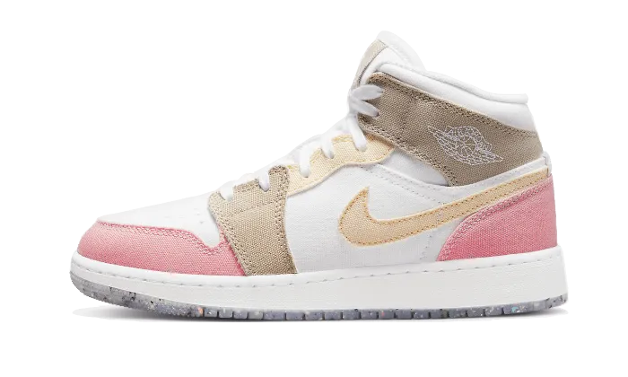 Air Jordan 1 Mid Pastel Grind - DJ0338-100