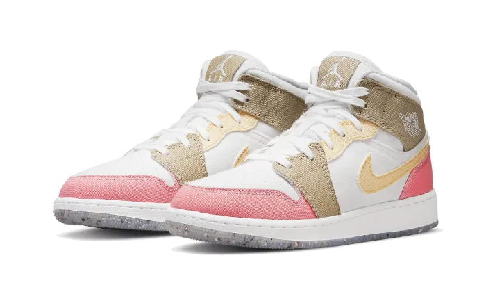 Air Jordan 1 Mid Pastel Grind - DJ0338-100