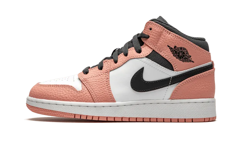 Air Jordan Air Jordan 1 Mid Pink Quartz - 555112-603