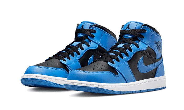 Air Jordan Air Jordan 1 Mid University Blue Black - DQ8426-401 / BQ6472-102 / DQ8423-401